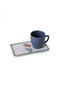 Hermia Juego de Tazas de Café de 4 Piezas Multicolor